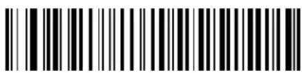 Black and white barcode image with vertical lines and dots, no readable text or symbols