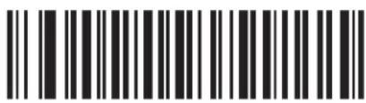 Black and white barcode image with vertical lines and a small number '1' at the bottom left.