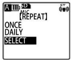 A III SD MIC [REPEAT] ONCE DAILY SELECT