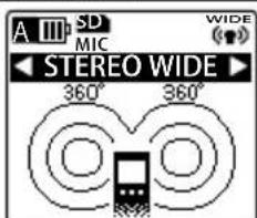 SANYO Xacti ICR-EH800D - Changing the microphone mode - 2