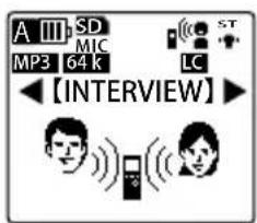 A III SD MP3 MIC 64 K LC 【INTERVIEW】