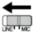 SANYO Xacti ICR-EH800D - Connect the audio output terminal of an external device to the external input (line)/microphone socket of the unit. - 5