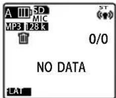 A IIIbSD MIC MP3 128 k ST 0/0 NO DATA :LAT