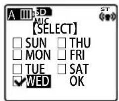 SANYO Xacti ICR-EH800D - ■ If repeat timer is set to "SELECT" - 2