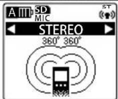 SANYO Xacti ICR-EH800D - Changing the microphone mode - 1