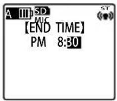 SANYO Xacti ICR-EH800D - ■ If repeat timer is set to "SELECT" - 6