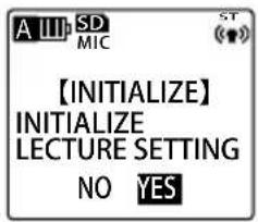 SANYO Xacti ICR-EH800D - Restoring a recording scene to its default - 2