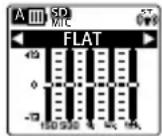 SANYO Xacti ICR-EH800D - ■ Selecting a sound equalizer mode - 1