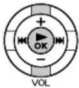 SANYO Xacti ICR-EH800D - Press the VOL (+/-) button to select "DIVIDE", and then press the ▶/OK button. - 1