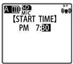 SANYO Xacti ICR-EH800D - ■ If repeat timer is set to "SELECT" - 4