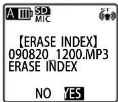 A III SD MIC 【ERASE INDEX】 090820_1200.MP3 ERASE INDEX NO YES