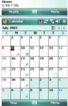 Opticon H19A - Changing Calendar Views - 4