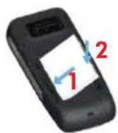 Opticon H19A - Installing the Battery - 1