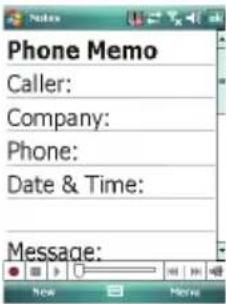 Opticon H19A - Creating a Note by Using a Template - 7