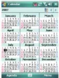 Opticon H19A - Changing Calendar Views - 5