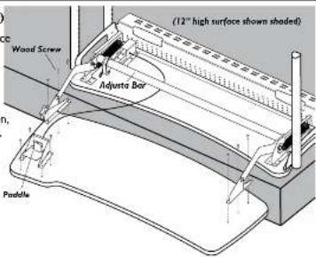 Anthro Fit Adjusta Unit - Step 9 (requires Worksurface to be 12" from floor) - 2