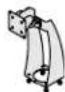 Anthro POC Cart - FLAT PANEL MONITOR MOUNT - 1