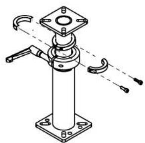 Havis PKG-PSM-102 - D- C-HDM-417 VERTICAL PRINTER MOUNT - 1