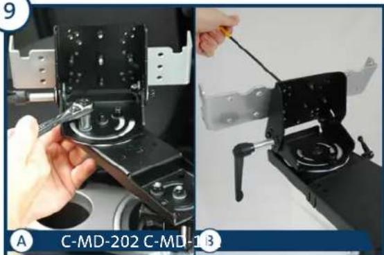 Havis C-HDM-205 - Havis Heavy Duty Passenger Side Mounts General Installation Instructions - 2