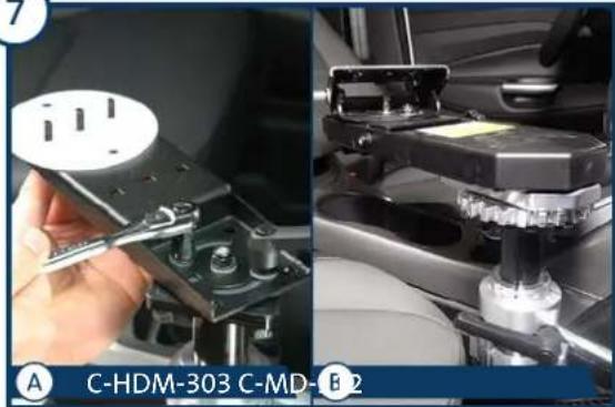 Havis C-HDM-205 - Havis Heavy Duty Passenger Side Mounts General Installation Instructions - 1