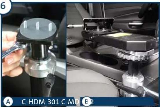 Havis C-HDM-205 - Havis Heavy Duty Passenger Side Mounts General Installation Instructions - 6