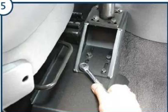Havis C-HDM-205 - Havis Heavy Duty Passenger Side Mounts General Installation Instructions - 3