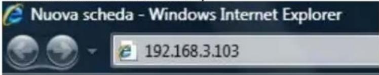 Nuova scheda - Windows Internet Explorer 192.168.3.103