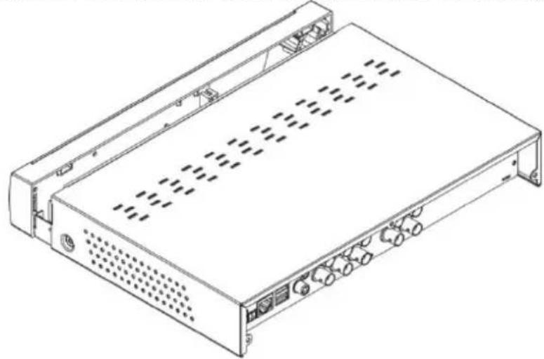 Atlantis Land NetCamera System V400 Kit - Installazione del disco nel DVR - 2