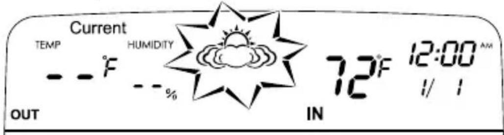 Taylor 1383-21 - ② Set Current Weather Conditions - 1