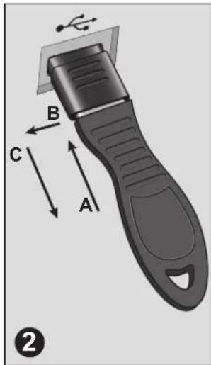 KENSINGTON K67718US - UNLOCKING THE USB PORT LOCK - 2