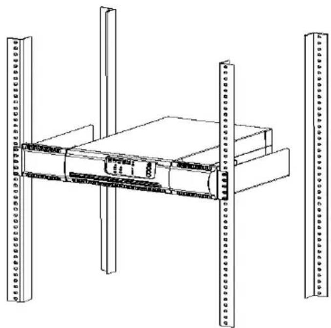 AEG Protect B. 2000 VA - 19" Rack Mount Setup - 4
