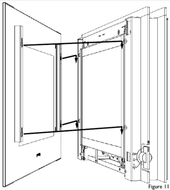 SMEG L23LINP - FITTING THE DECORATIVE FRAME ASSEMBLY - 2