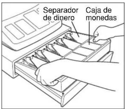 Separador de dinero Caja de monedas