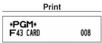 Print *PGM* F43 CARD 008