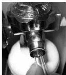 Avanti CB350S-IS - Setting up the gas cartridge - 5