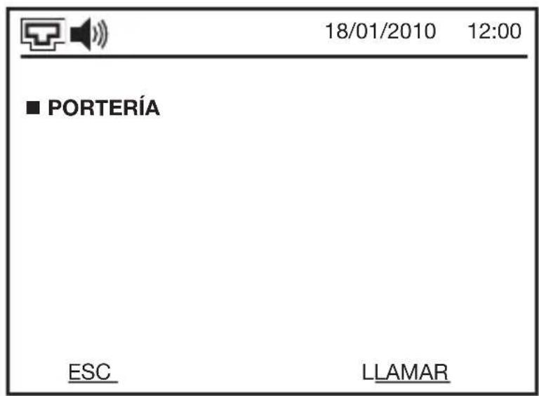 18/01/2010 12:00 ■ PORTERÍA ESC LLAMAR