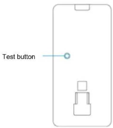 Test button