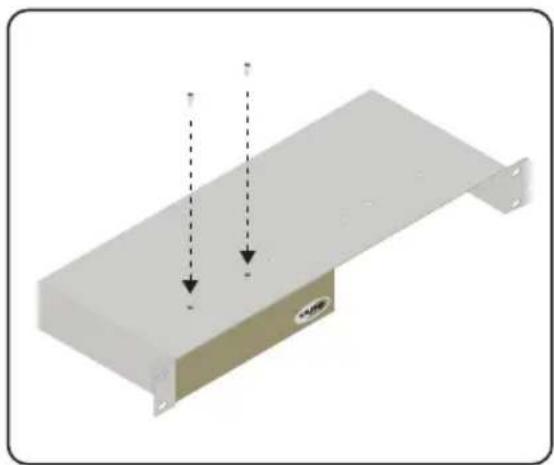 Gefen EXT-DVIKVM-LANRX - Rack Tray Installation - 4