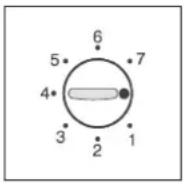 DE DIETRICH DFF1310J - Temperature selection - 1