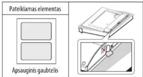 Pateikiamas elementas Apsauginis gaubtelis