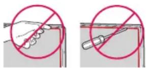 LG 49UF7767 LED TV - CAUTION - 1