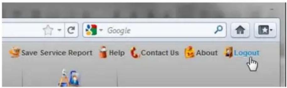 Google Save Service Report Help Contact Us About Logout