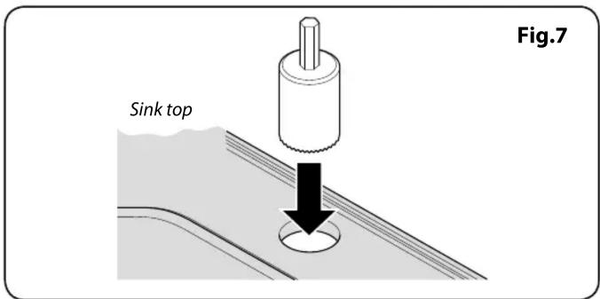 Fig.7 Sink top