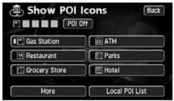 ECLIPSE AVN6620 - Delete a POI landmark - 1