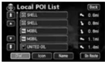 ECLIPSE AVN6620 - Search for POI vicinity - 4