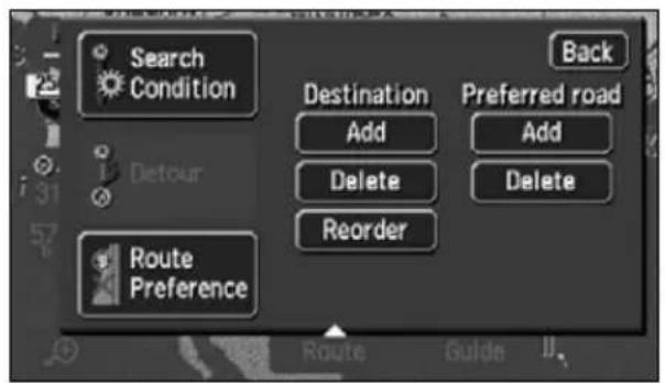 ECLIPSE AVN6620 - Canceling a transit road indication - 1