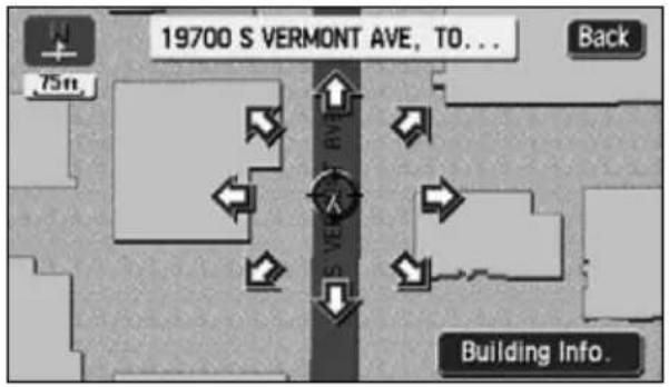 ECLIPSE AVN6620 - Switching the building shape display - 1