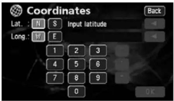 ECLIPSE AVN6620 - Enter the number by touching the switches on the screen one number at a time. - 1