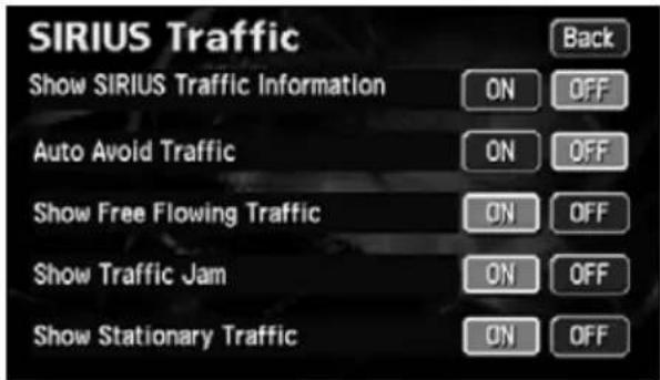 ECLIPSE AVN6620 - Displaying the traffic information on the map - 2