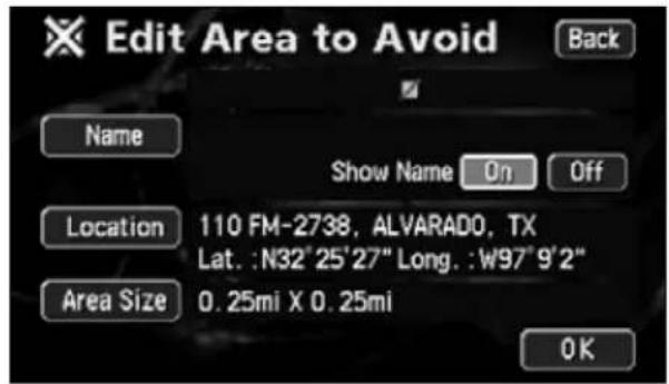 ECLIPSE AVN6620 - Correcting a detour memory point - 2